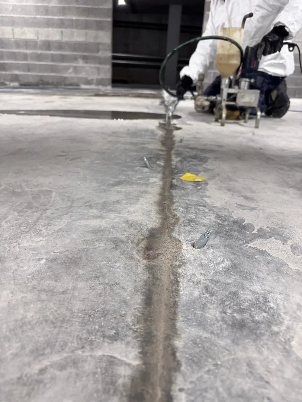 Sous-sol après réparation